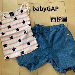 ベビー服夏服11着まとめ売り90㎝の画像