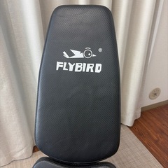 FLYBIRD トレーニングベンチ 黒の画像