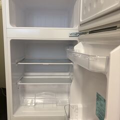 【引取限定】2022年購入  洗濯機4.5㎏/冷凍冷蔵庫85L　引越しのためお譲りします　★一人暮らし ★美品の画像