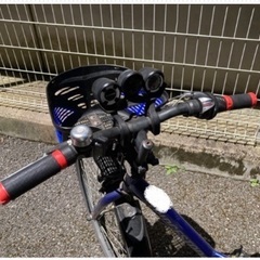 ブリヂストン　エクスプレスジュニア　26インチ　ブルー/ブラックの画像