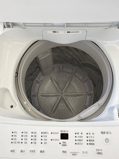 【安心の一年保証】IRIS OHYAMA 5.0kg 全自動洗濯機 IAW-T504 2024年製