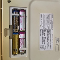 タニタの電子体重計の画像