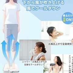 新品　SORBO Body fan 乗って使うボディファンの画像