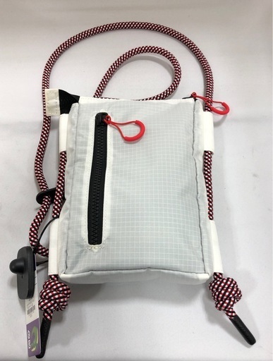 フォロワー限定割引有★【ジャングルジャングル岸和田店】バッグ HUNTER ハンター トラベル リップストラップ ポーチ 白　南大阪 