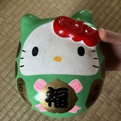 貯金箱　ハローキティ　黒羽工房の画像