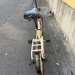 ギア付き20インチ自転車の画像