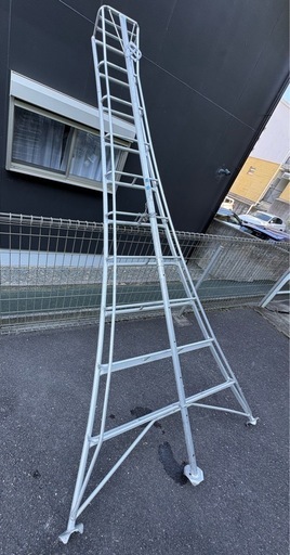 長谷川工業 アルミ三脚脚立 GY-300 3m