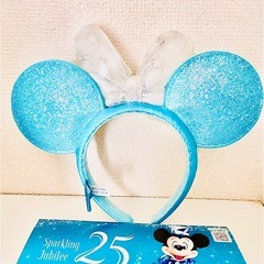 ディズニーシー　25周年　スパークリングジュビリー ミニー カチューシャの画像