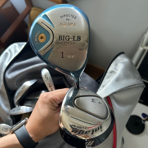 HONMA ゴルフクラブセット ミズノキャディバッグ付き 初心者向け