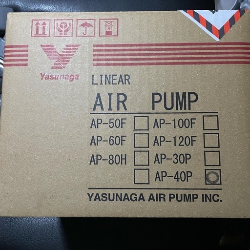 エアポンプ　キャンセルが出た為に再開します！