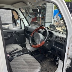 走行少7.4万km キャリイトラック　4WD 5MT 2007年式　機関良好　エアコン効きます　車検令和9年10月　乗って帰れますの画像