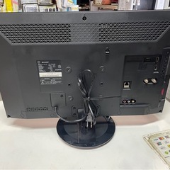 SHARP　シャープ　液晶カラーテレビ　2T-C24AD　24インチ　24型　テレビ　TV　液晶テレビ　家電　リモコン付属　稼働確認済　中古　③の画像