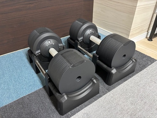 【6/19まで】値下げしました！PROVERBELL 41.5kg×2 + LEADING EDGE マルチポジションベンチ 美品【玉