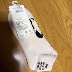 新品未使用　ムーミン　アンクルソックス　23-25cmの画像