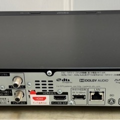 SHARP 4Kレコーダー ブルーレイ 2TB 3チューナー 4B-C20AT3の画像