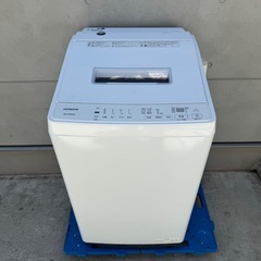 752⭐️分解洗浄済み★2025年製★日立　洗濯機　7KG インバーター　一人暮らしの画像