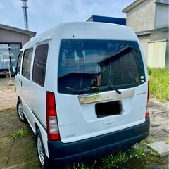 黒ナンバー　サンバーバン 高グレード　3AT 4WD 車検約1年付の画像