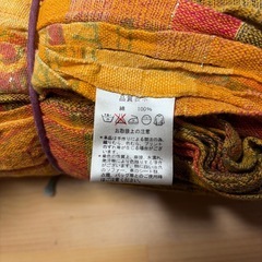 アジアン　大判布の画像