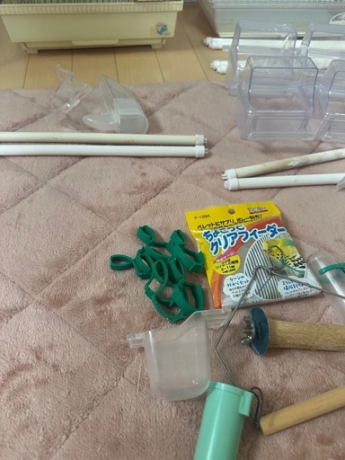 【値下げ】【基本夕方以降取引可】鳥ゲージ　　鳥ケージ　鳥かご　　インコケージ
