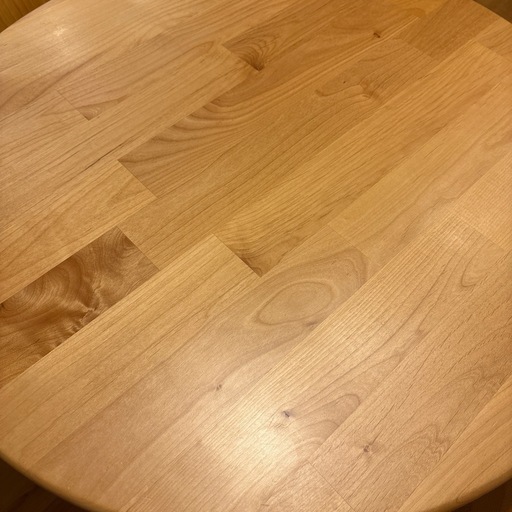 木製丸テーブル85cm