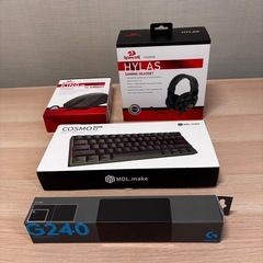 ほぼ新品　MDL販売　ゲーミングパソコン　使用時間4時間の画像