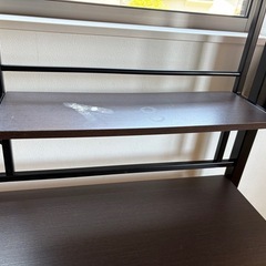 デスク付きベッドの画像