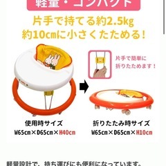 【宮代町】ミッフィー　歩行器の画像