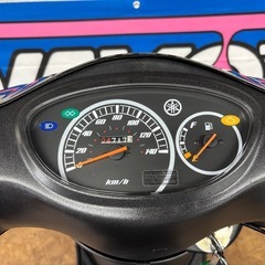 🉐即乗りOK！　ヤマハ　アクシストリート　ワンオーナー車　セル1発　実働車　距離浅「4717k」　125cc　小型　バイクの画像