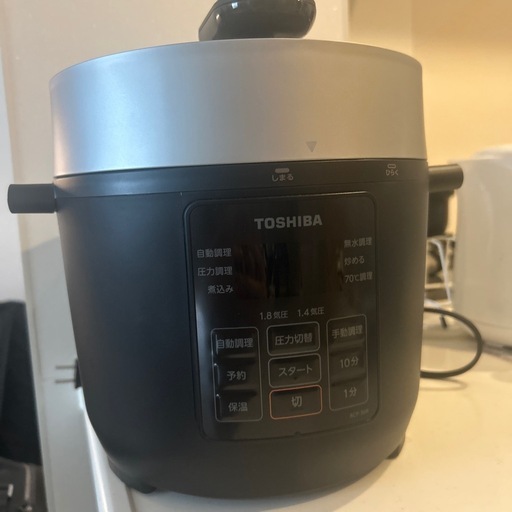 【新品】電気圧力鍋　東芝　RCP-30R  
