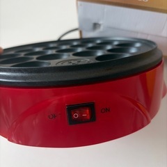 たこ焼き器 18穴 650W フッ素加工の画像