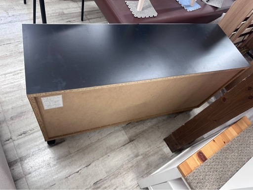 収納家具 ☆ チェスト ローチェスト 引出し収納 黒白ツートン 