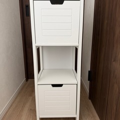 シェルフ キャビネット 白 ☆綺麗ですの画像