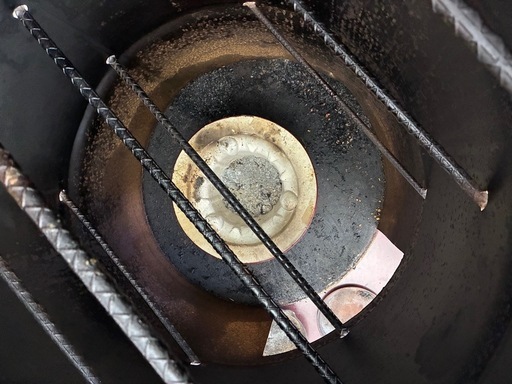 ドラム缶燻製機　　