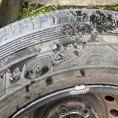 レジアスエースタイヤ　ハイエース　ホイール付きの画像