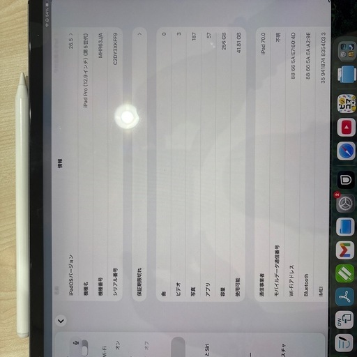 ipad pro 第5世代 256gb