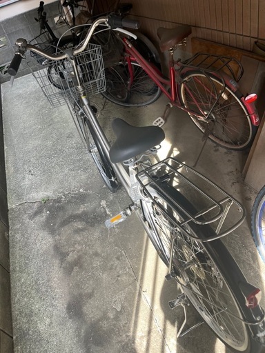 取引き中　日浅  美品　ギア付き自転車