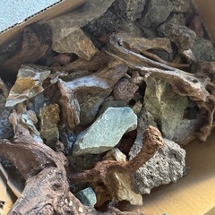 アクアリウム　天然石　ろ過材セットの画像