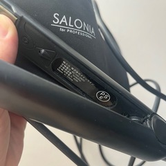 サロニア　ヘアアイロンの画像