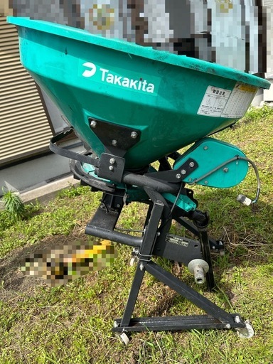 タカキタ ブロードキャスターBC2000 D 電動シャッター 肥料 散布 トラクター パーツ 美品 中古 配送可