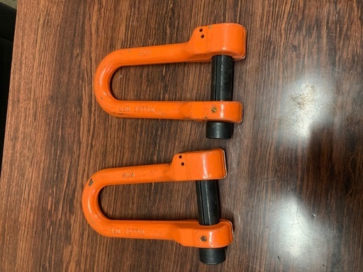 ワンタッチロックシャックル　6トン 2個セット