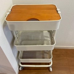 （取引中)ニトリ　3段ワゴンの画像