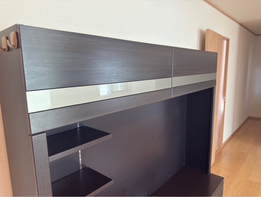 【美品】大型テレビボード 壁面収納 TVボード 幅180cm