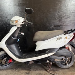 ★支払総額6.5万円★定休日なし！いつでも現車確認可能です！ ヤマハ ジョグZRエボ2 白 SA39J 人気のエボ2！本物！！フロントディスクブレーキ！リアスポイラー！バッテリー新品！の画像