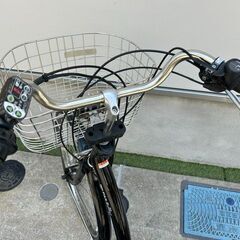 🌈バッテリーほぼ新品！8.9Ah💖YAMAHA　pasパスラフィーニ　子供乗せ　26インチ　電動自転車　中古　電動アシスト自転車　5313の画像