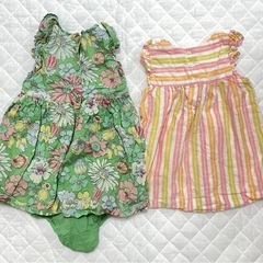 baby GAP ワンピース 2枚セット 90cmの画像