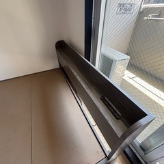 ダブルベッド　ベッドフレームの画像