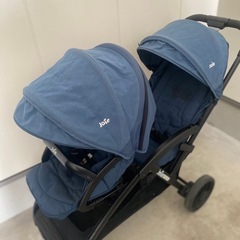 美品　二人乗りベビーカー　Joie ベビーカー エヴァライトデュオの画像