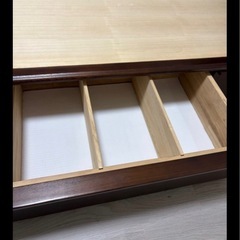 大塚家具ワイドダブルベッドフレームの画像