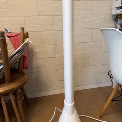 AND DECO ホワイト 扇風機 リモコン付き　温風　2way 白　ホワイトの画像