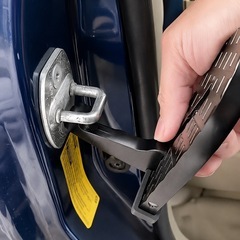 車用ドアステップ 便利グッズ ルーフ作業 荷物積み下ろし キャンプ サーフィンの画像